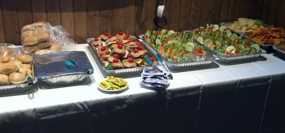 Catered party trays